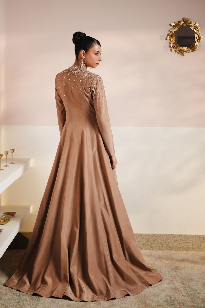 Maison Dune, camel gown