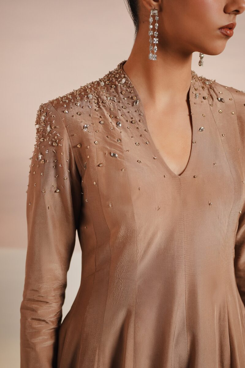 Maison Dune, camel gown